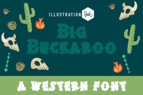 Big Buckaroo: A Bold Font for Creative Expression