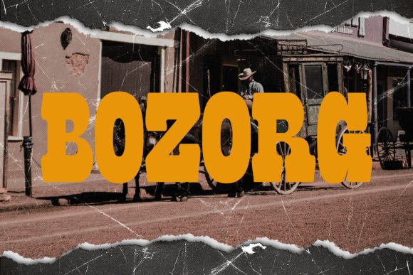 Bozorg: Bold Western Style for Modern Design