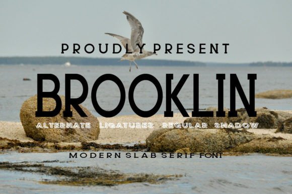 Brooklin Font: A Modern Slab Serif for Elegant Design