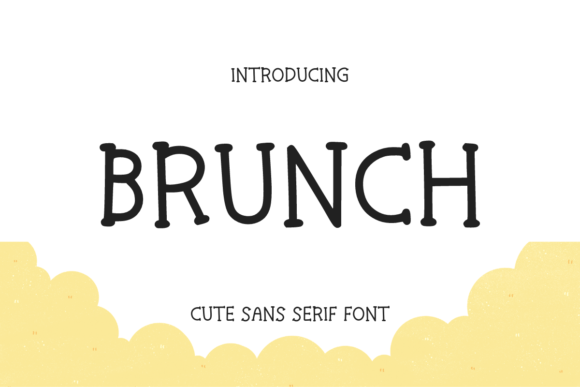 Brunch: A Modern Typeface for Clear Communication