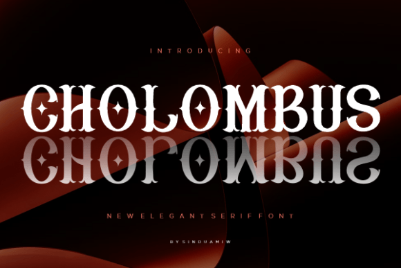 Cholombus: A Bold and Elegant Font for Every Creative Vision