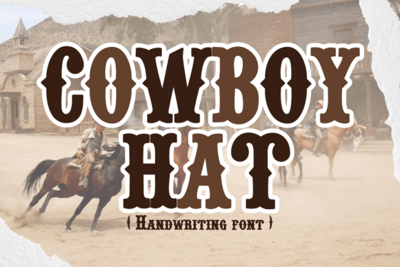 Cowboy Hat: A Bold Font for Every Project