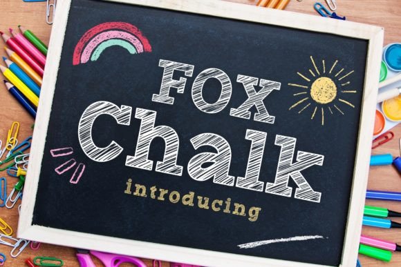 Exploring the Appeal of Fox Chalk: A Unique Slab Serif Font for Playful Projects