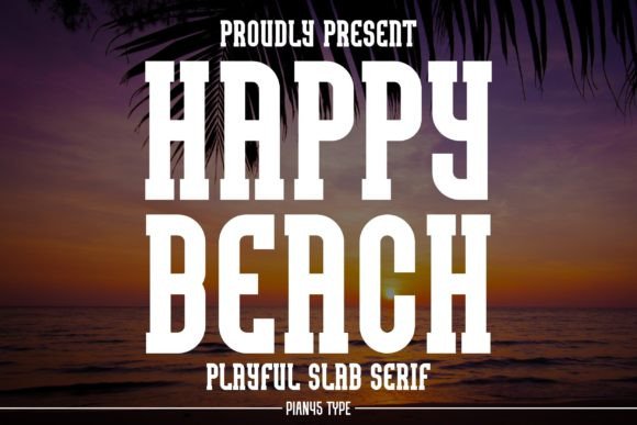 Happy Beach: The Playful Font That Elevates Your Creative Projects
