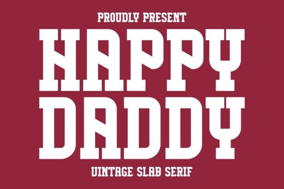 Happy Daddy in Modern Design Applications