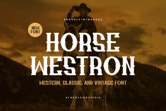 Horse Westron: A Bold, Stylish Font for Creative Expression