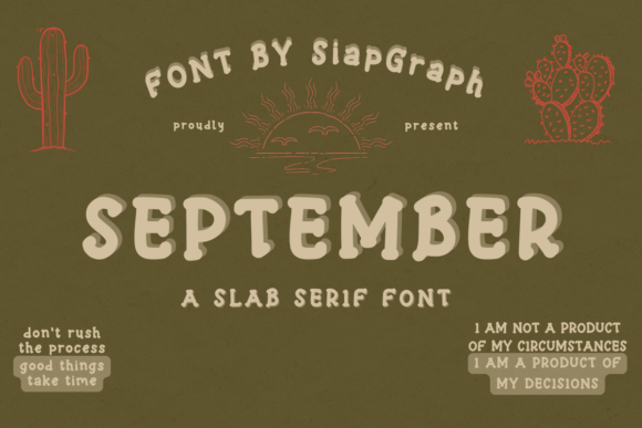 September: A Creative and Playful Font for All Your Design Needs
