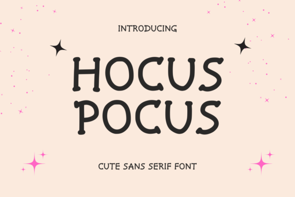 The Timeless Elegance of Hocus Pocus: A Modern Typeface for Clear Communication